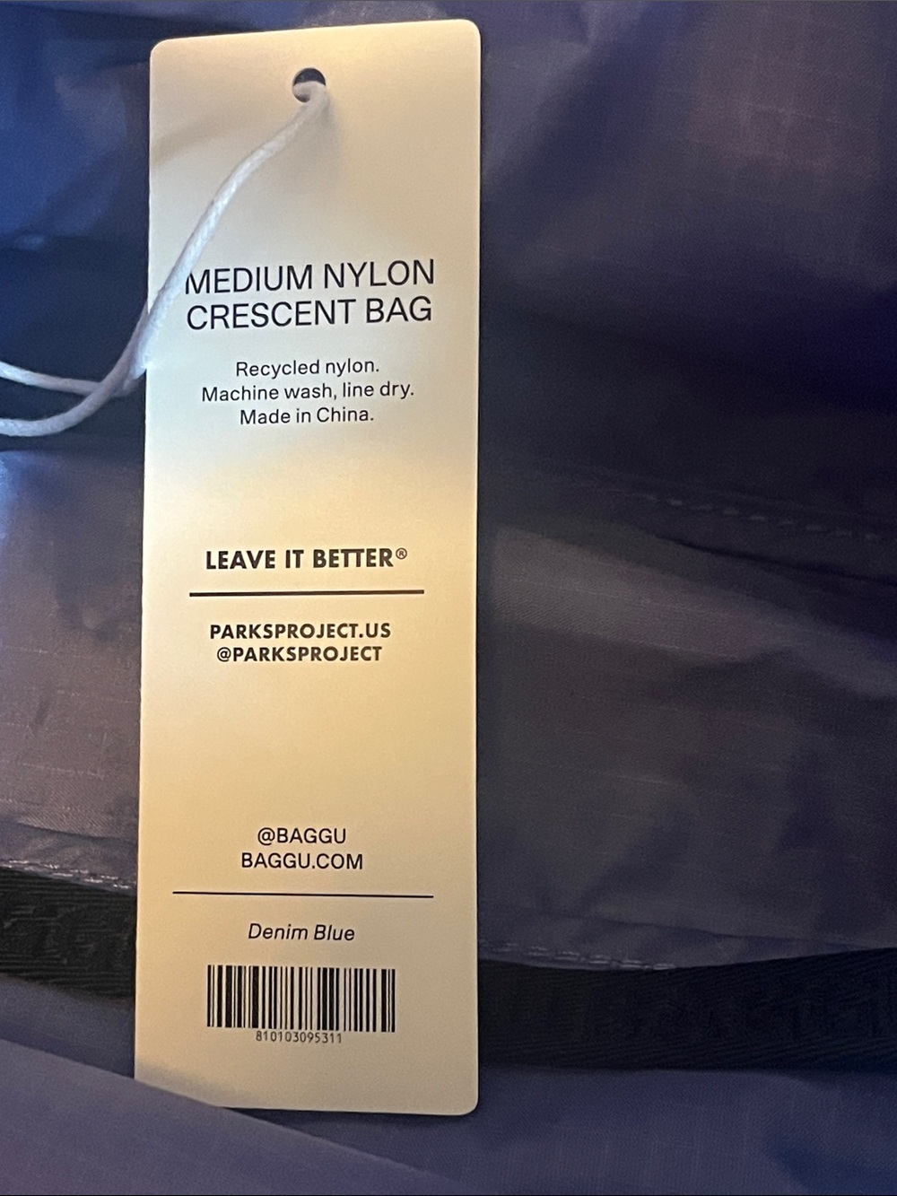 BAGGU x Parks Project Crescent Bag - Picture 8 of 10